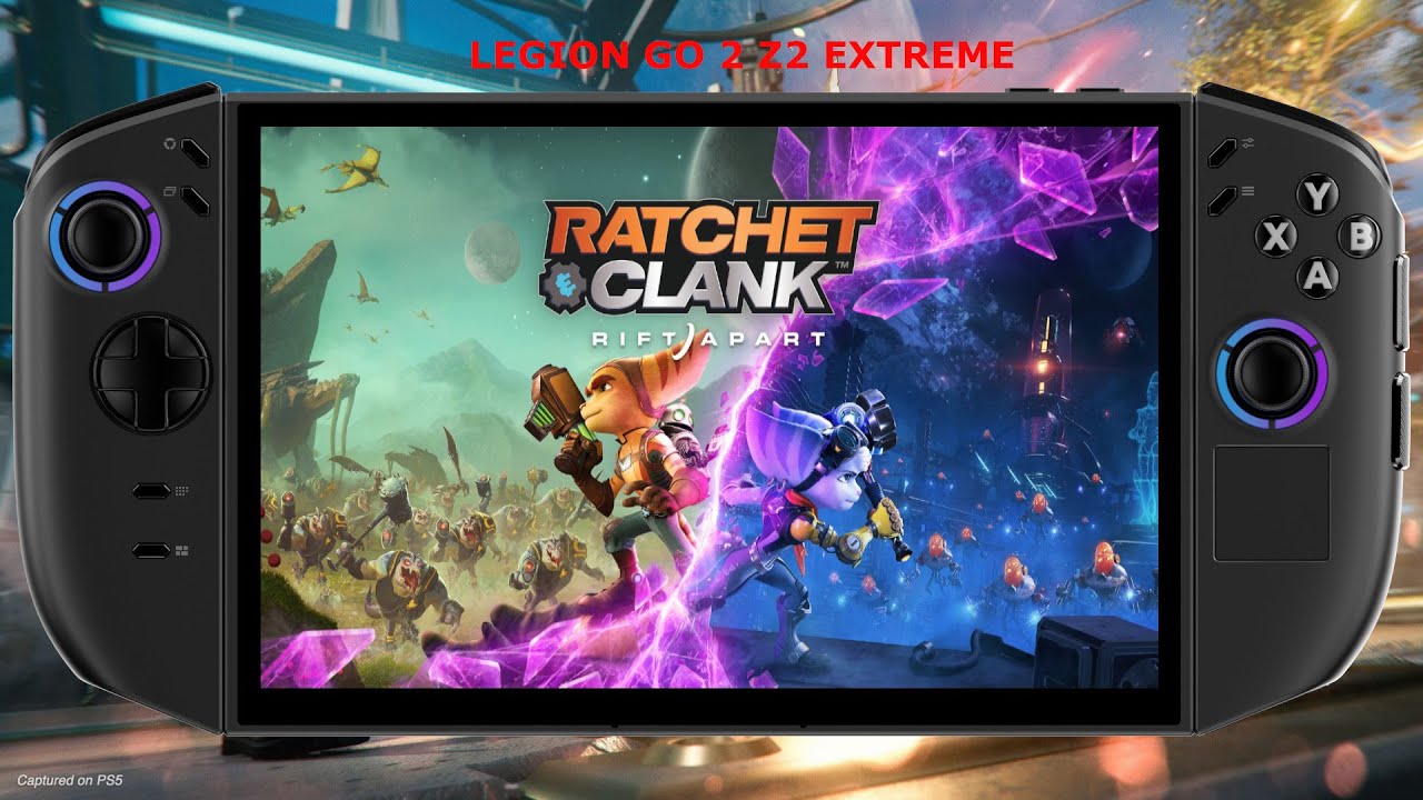 Legion GO 2 Z2 Extreme OLED + Ratchet & Clank: Rift Apart is Beautiful / Full Screen Experience