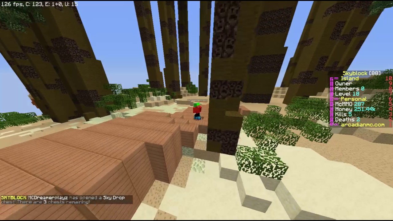 VvTylerGamingvV ArcadianMC SkyblockOG -Fly