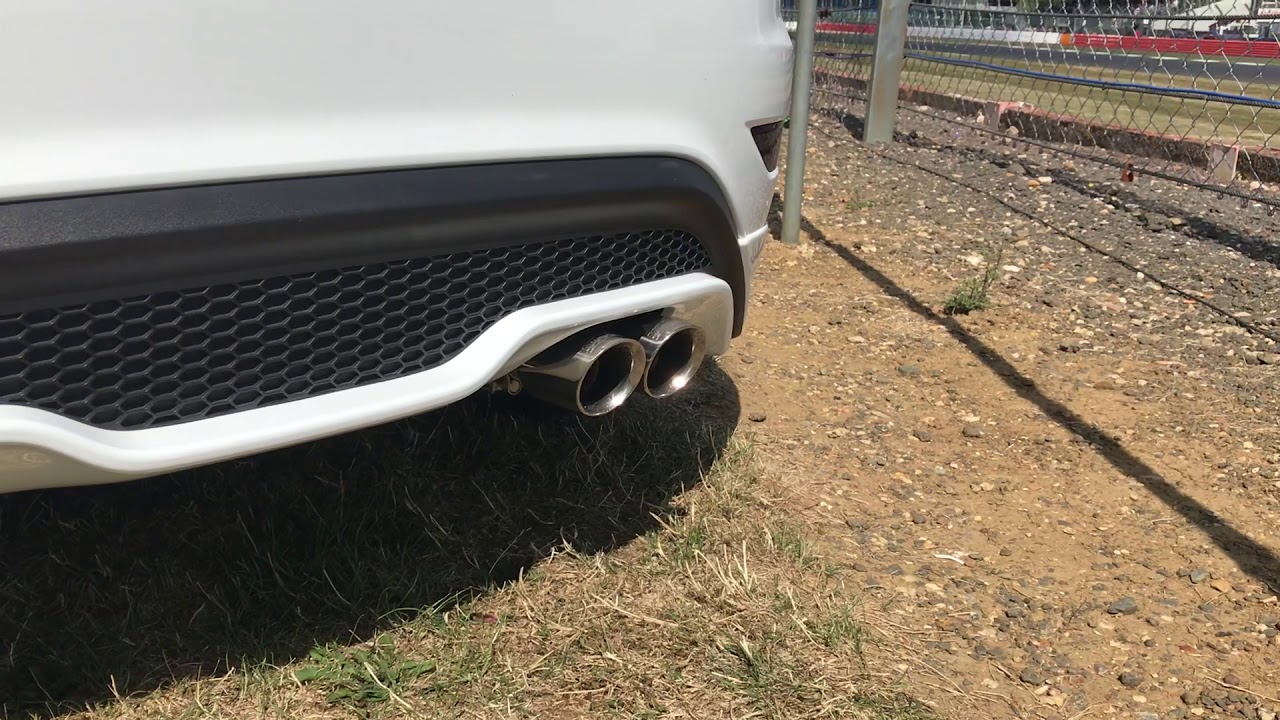 Ford Fiesta ST Milltek race system non resonated Revs