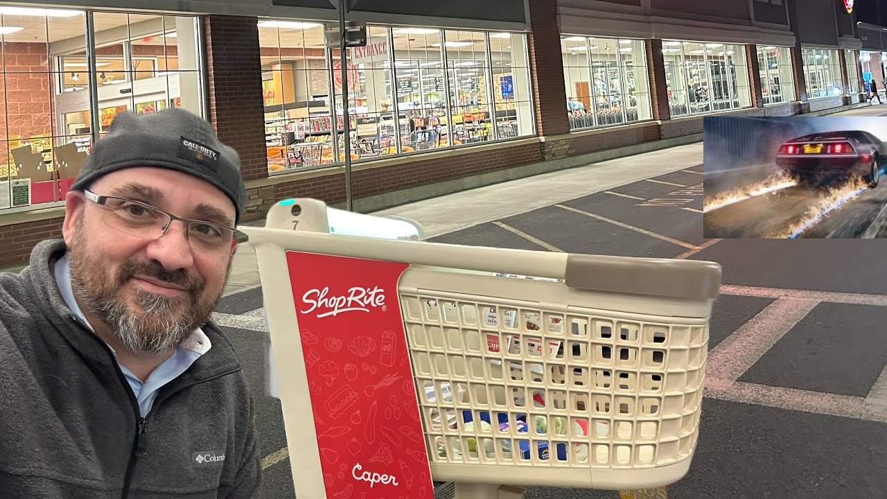 Shopping cart of the future at Shop Rite
