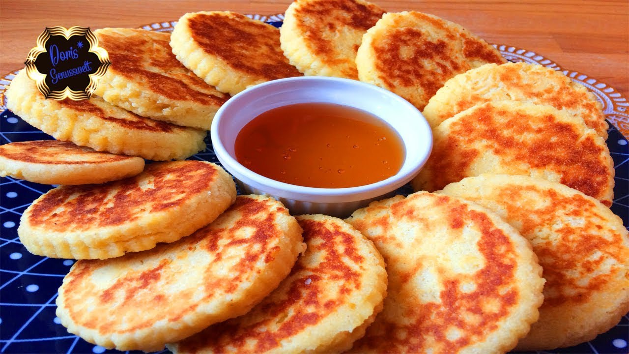 Harcha - Marokkanisches Grießbrot -Moroccan Semolina Bread
