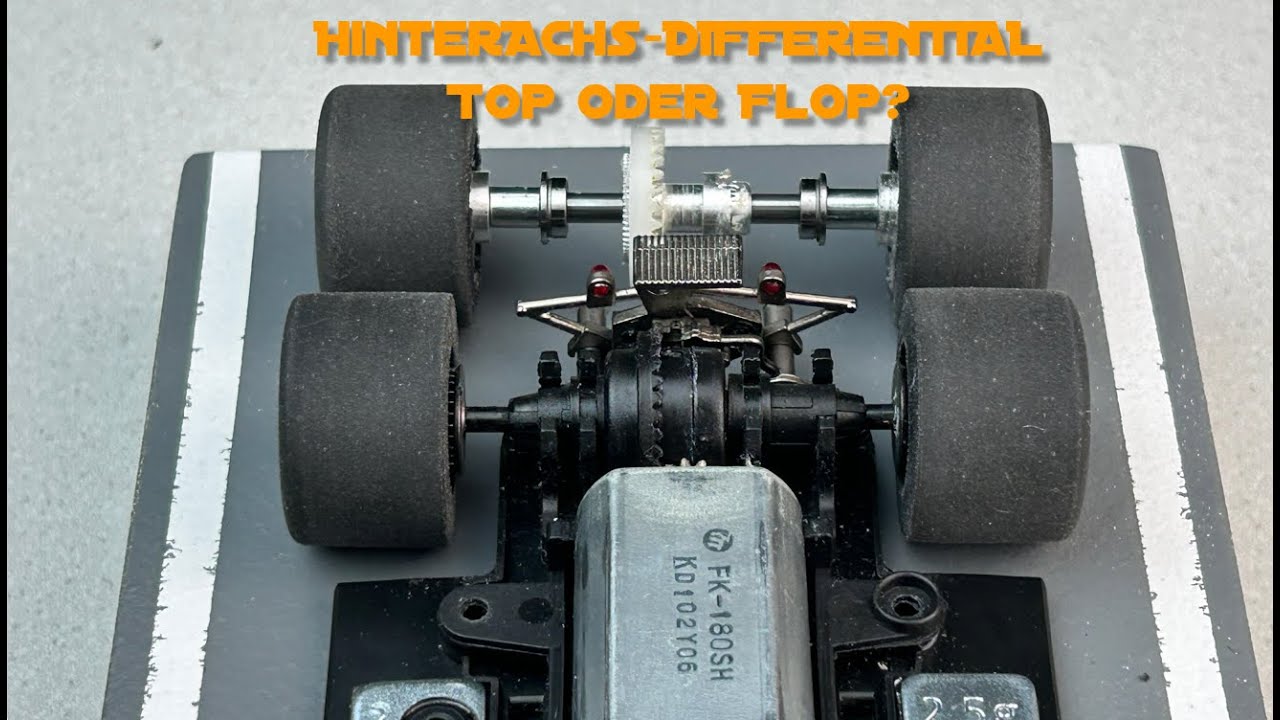 Slotcar MG Vanquish mit Differential - Eine Sensation?