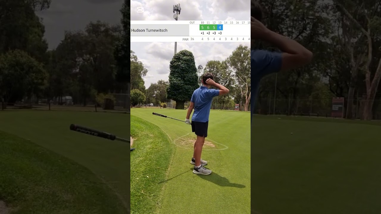 First Break 40 @FlopShot_King #golf #sports 