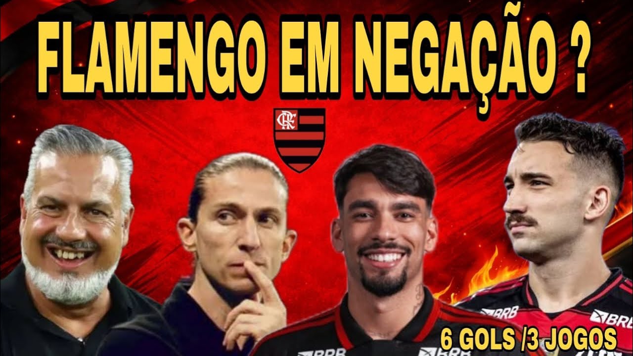 Flamengo em NEGAÇÃO? Atitude zero, seis gols sofridos e um alerta ligado