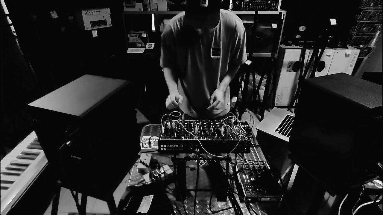 Live Jam Pulsar 23 Soma, Korg Volca Sample, Elektron Digitone (by Polesh)