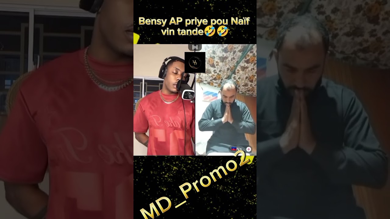 Bensy kap priye pou Naïf vin tande 🤣🤣