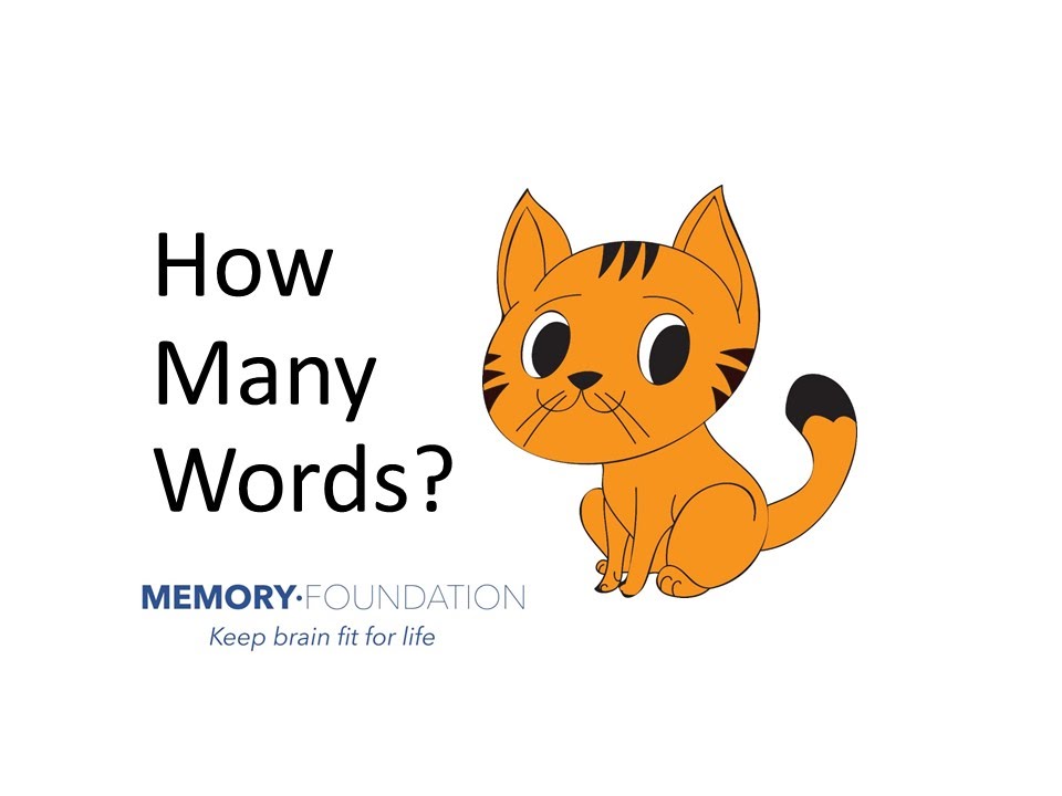Is My Memory Normal? Try Recalling These Words! Improve my Memory Power.