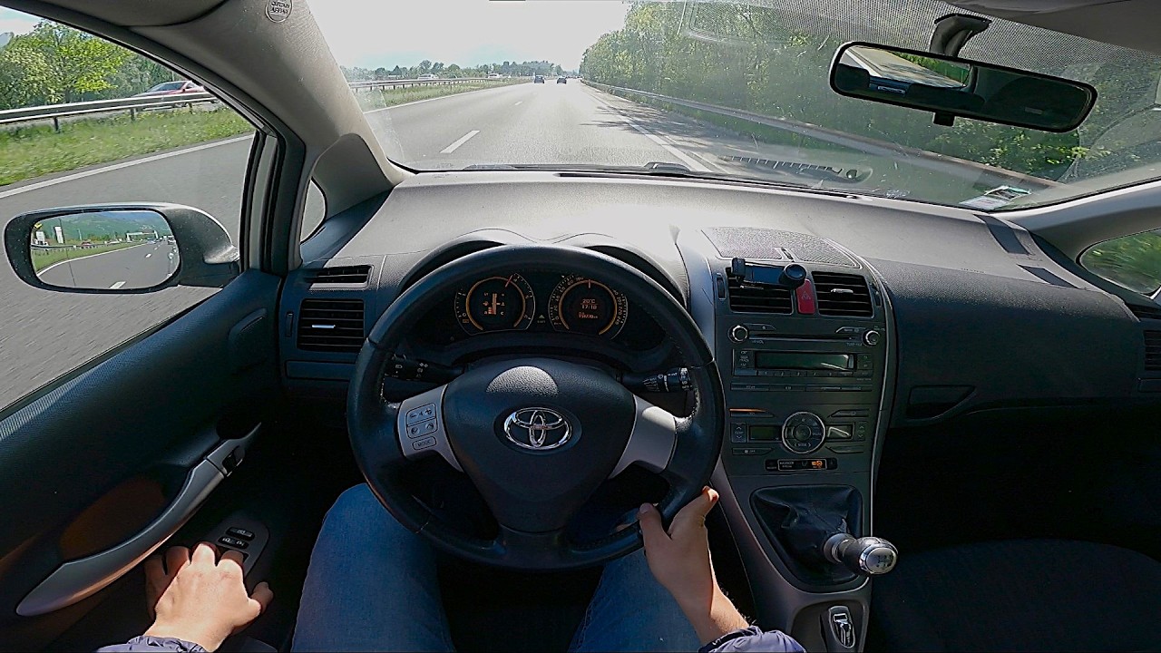 🔥 Toyota Auris 1.4 D4D 90 2008 POV Driving HD 4K - تويوتا أوريس كورولا - Test Drive