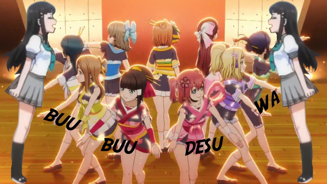 MY Mai☆TONIGHT but every time someone winks BUU BUU DESU WA