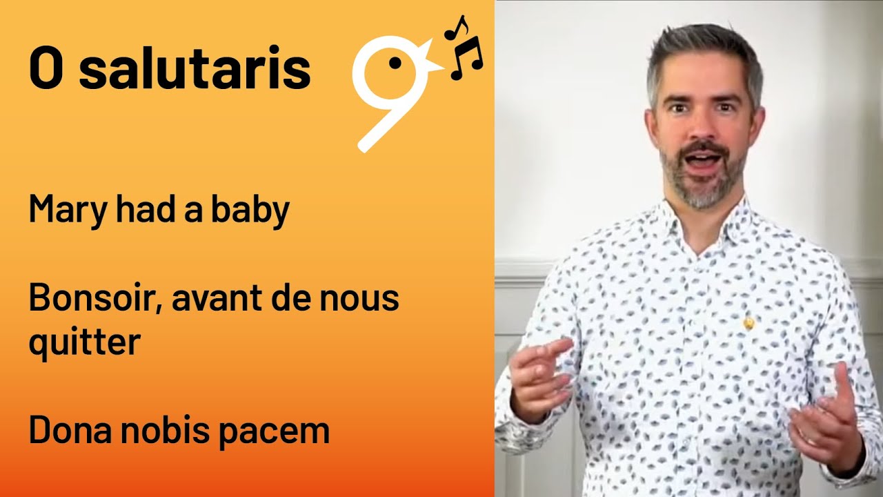 Einsingen um 9 (26.11.23) Benjamin, Mary had a baby, Bonsoir, avant de nous quitter, Dona nobis...