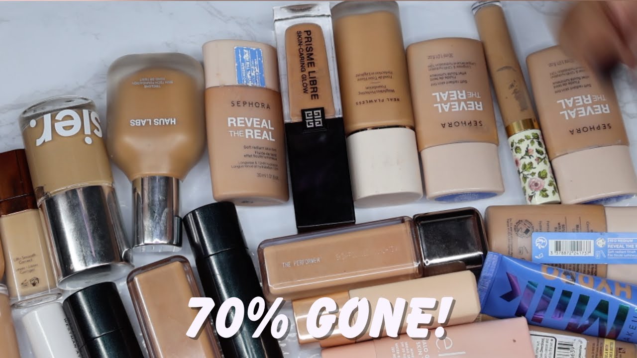 Расхламление 2025. Часть 1: Консилер и тональный крем.