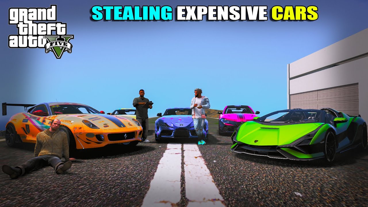 STEALING MOST EXPENSIVE CARS IN LOS SANTOS | GTA 5 | AR7 YT