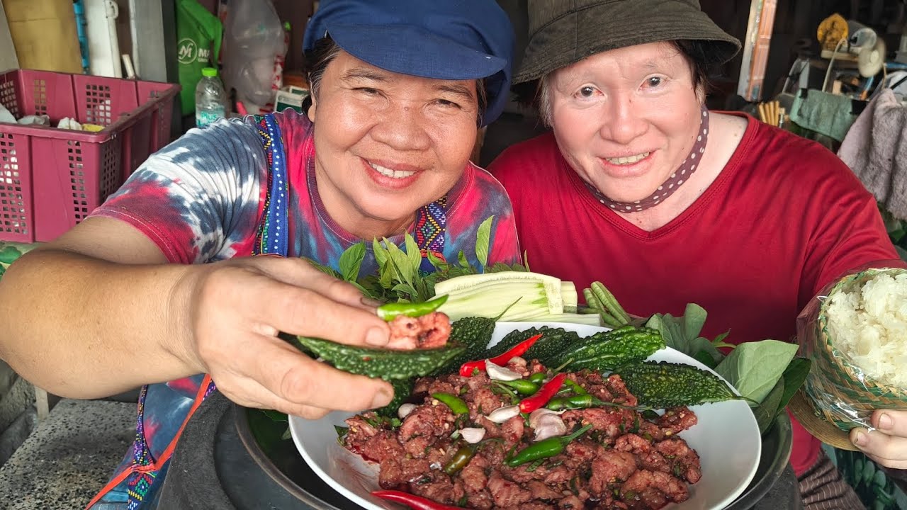 เนื้อเสือแบบนี้ก้อยท่อนั้น..รับรองว่าแซ่บแน่นอนlสไตล์นายฮ้อยเผือก