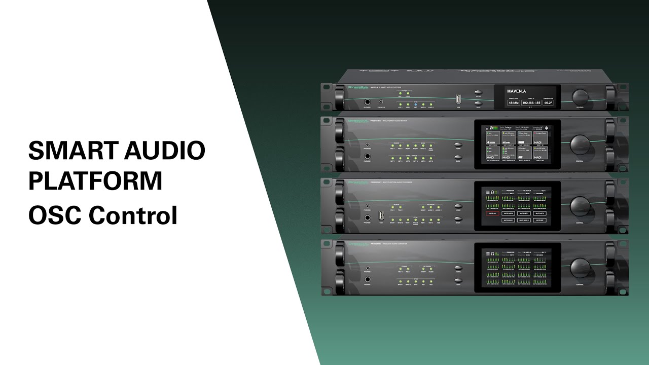 OSC Control | Smart Audio Platform