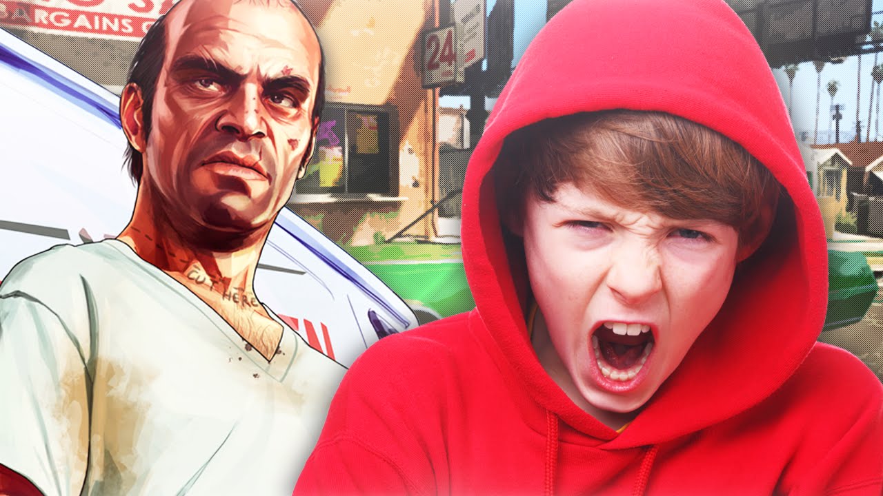 Angry Kid Gets Trolled in GTA 5 (GTA 5 Trolling) | ArcadeCloud