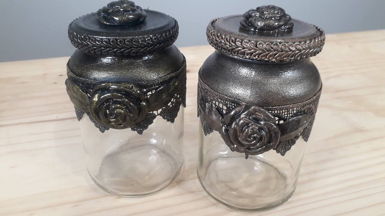 DIY - Decoração em Vidro Reciclado