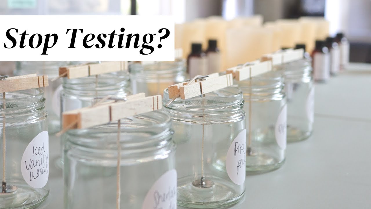 How To Know When You Are Done Testing And Ready To Start Selling Your Candles | Ep. #32