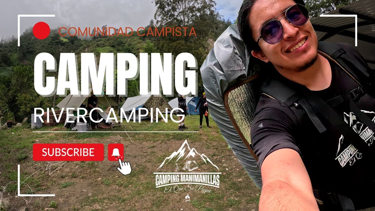 El MEJOR lugar para ACAMPAR en UBAQUE 🏕️ RIVER CAMPING