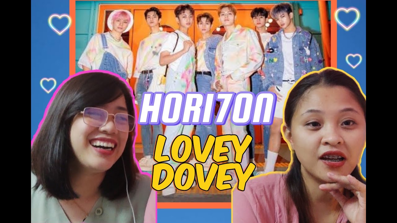 HORI7ON - 'Lovey Dovey' MV REACTION | first time reacting to HORI7ON