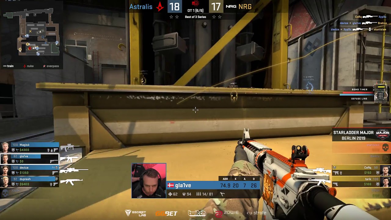 CeRq ACE clutch in overtime to force another overtime