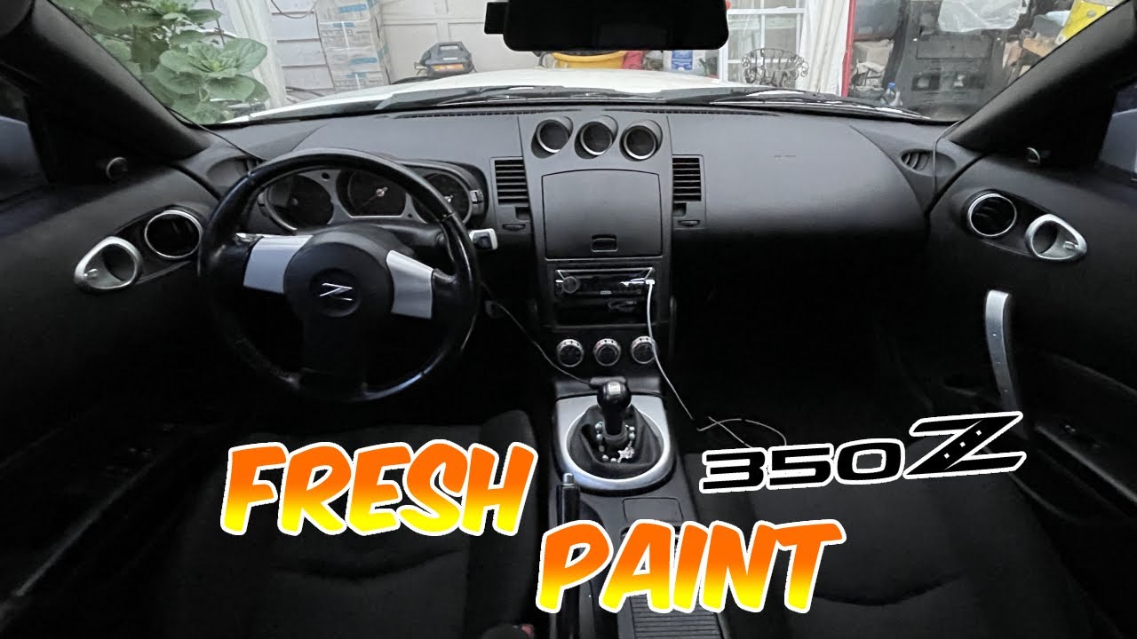 Painting Interior Trim Panels Nissan 350Z (Tutorial)