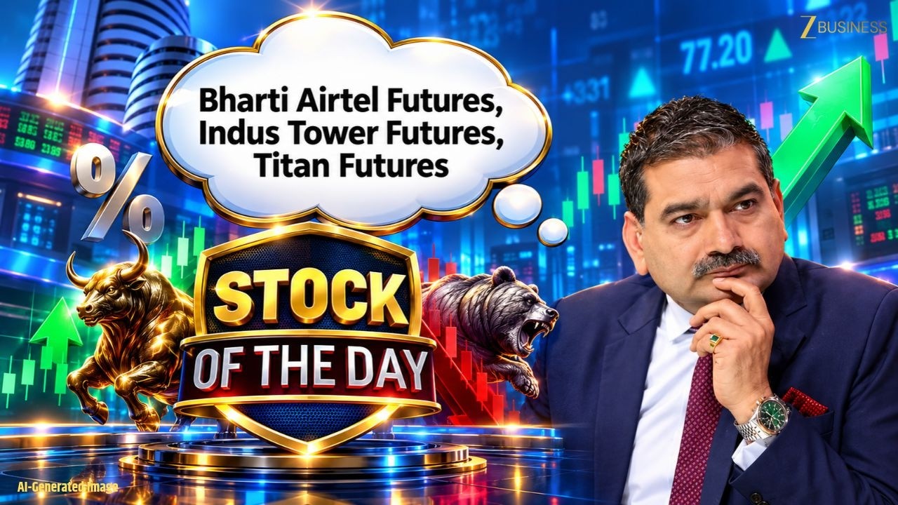 Stock of the Day: Bharti Airtel, Indus Towers में Buy, Titan Futures में Sell क्यों?