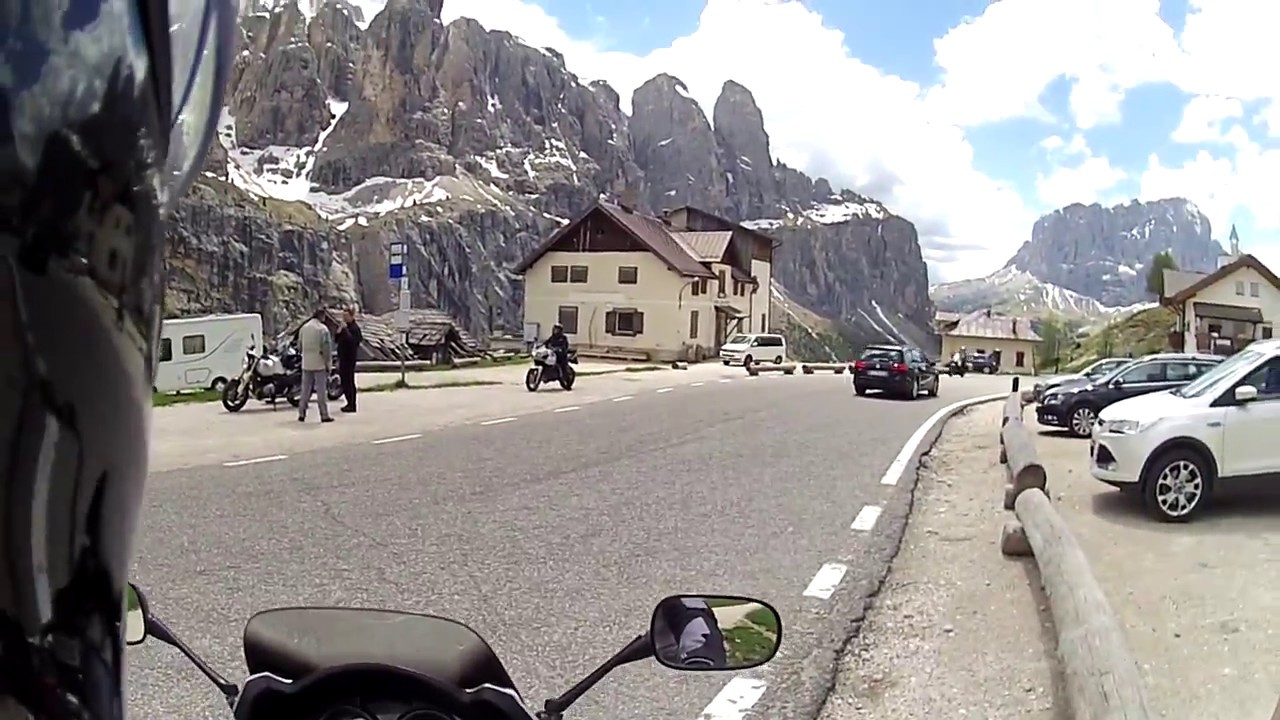 Sellajoch (Passo Sella) | Grödner Joch (Passo Gardena) | Honda CBF 1000