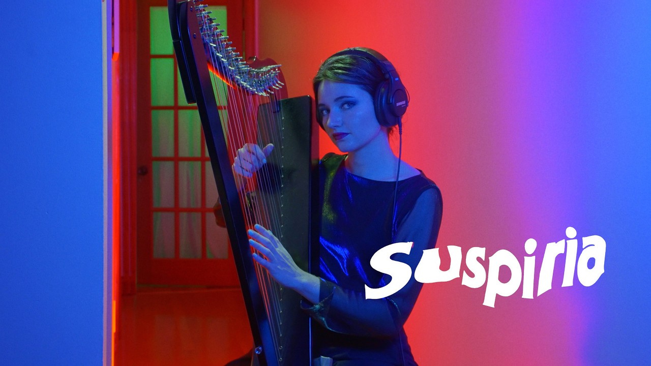 Suspiria Theme | Goblin (Electric Harp Cover)