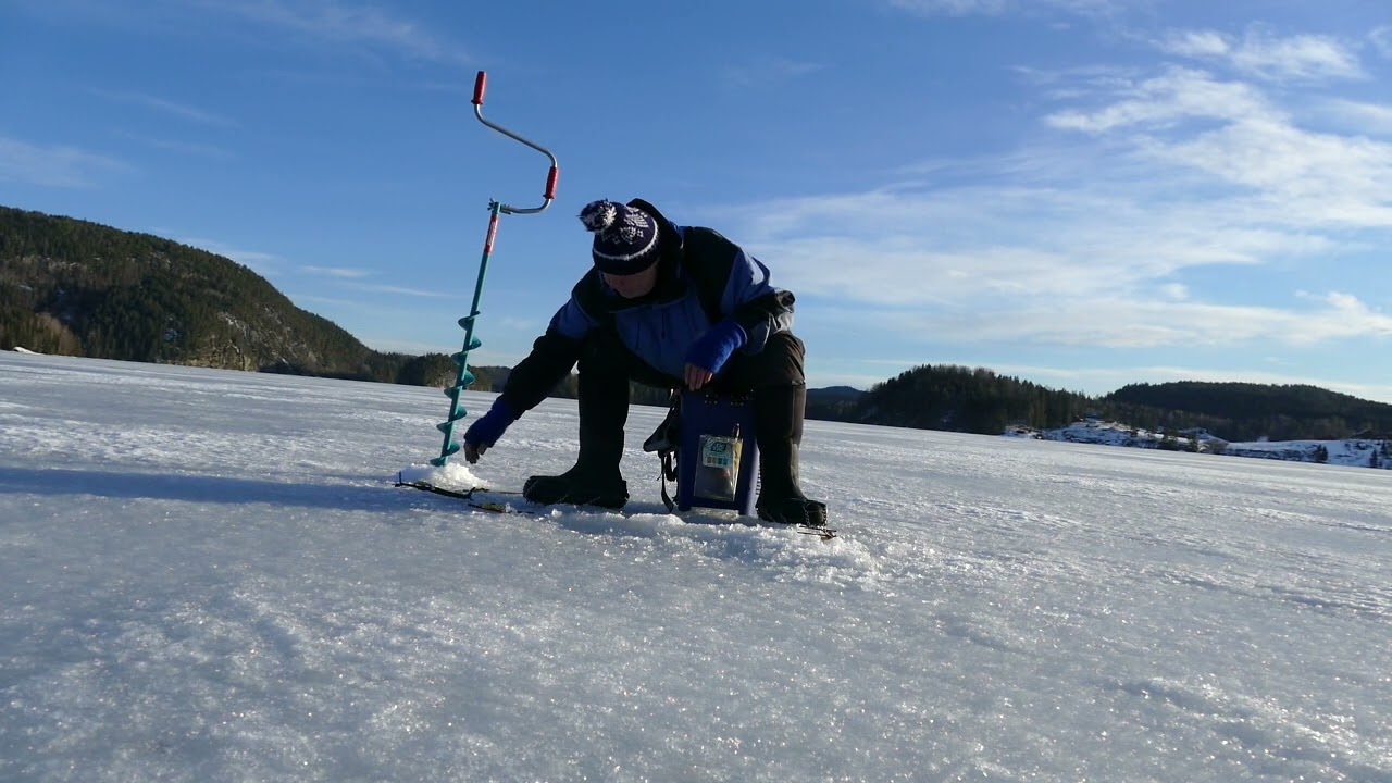 Grunnkurs Isfiske etter Abbor / Tryte versjon 2 Ettermiddag.
