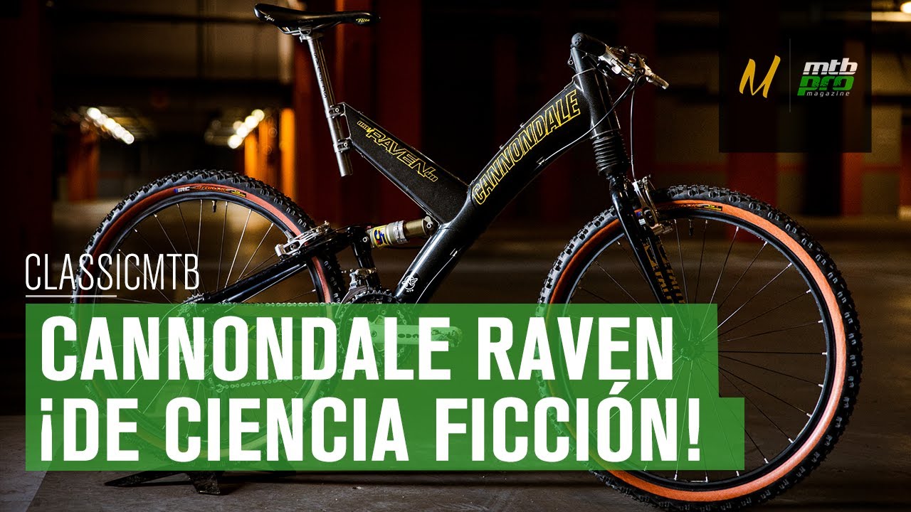 ¡De Ciencia Ficción! Cannondale SUPER V 4000 SL RAVEN (1998)
