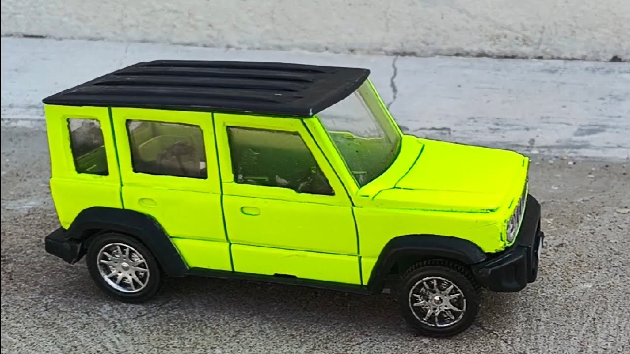 How to make jimny from pvc / maruti suzuki jimny / DM