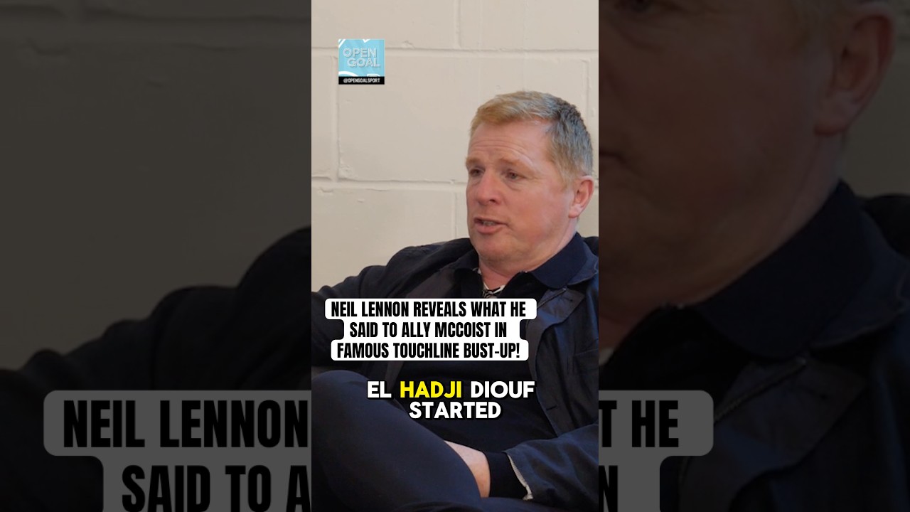 NEIL LENNON REVEALS WHAT HE SAID TO ALLY MCCOIST IN FAMOUS BUST-UP #football #celtic #rangers