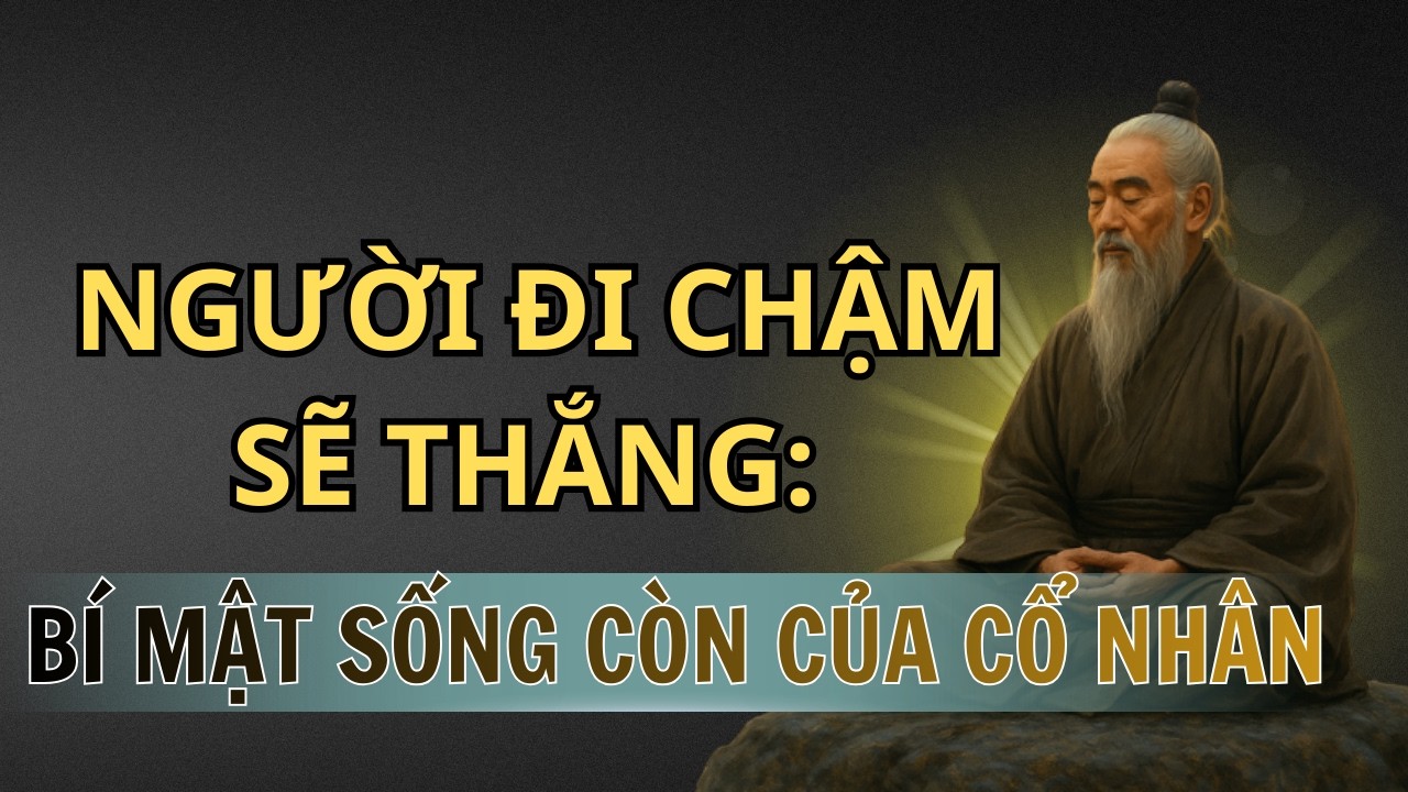Cổ Nhân Dạy: Người Đi Chậm Mới Là Bậc Trí Tuệ Đi Xa Nhất Kiếp Người