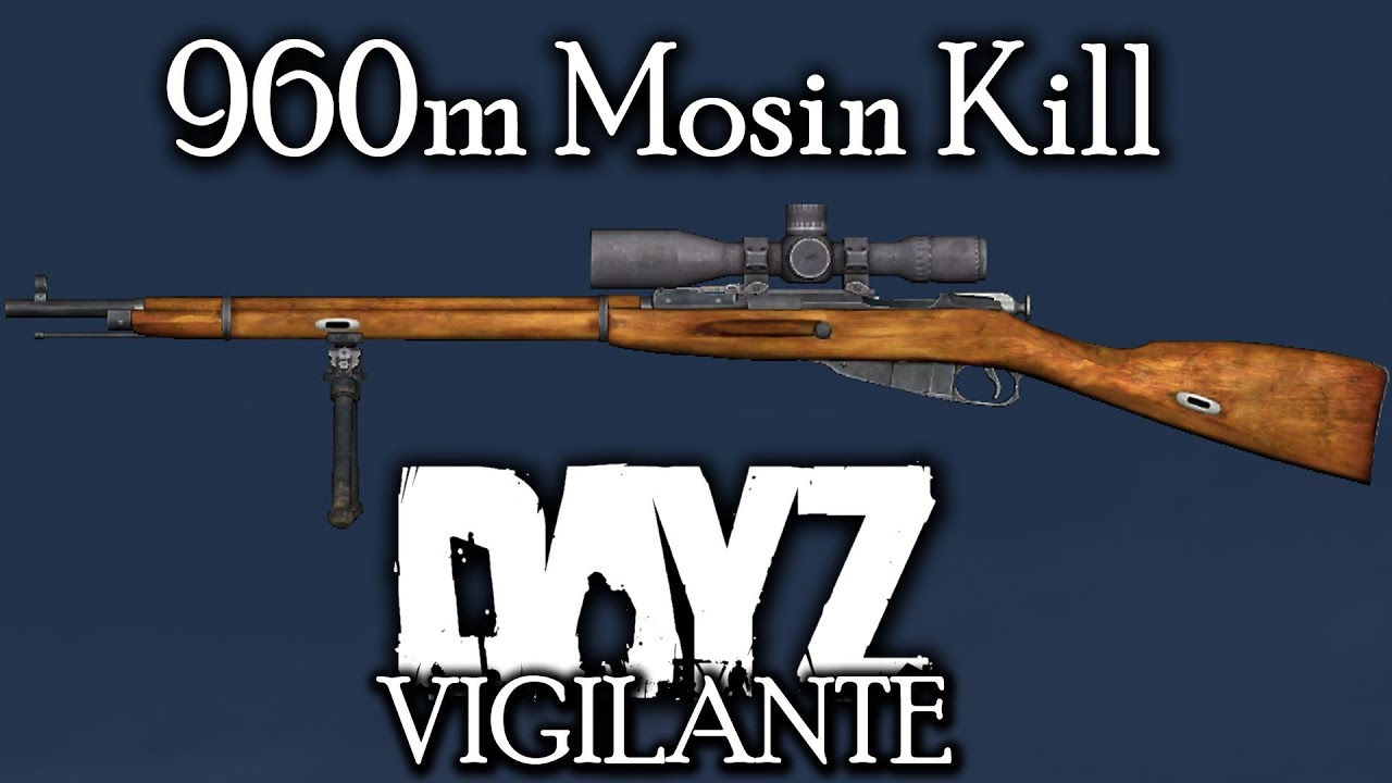 960m Kill with Mosin: DayZ Standalone