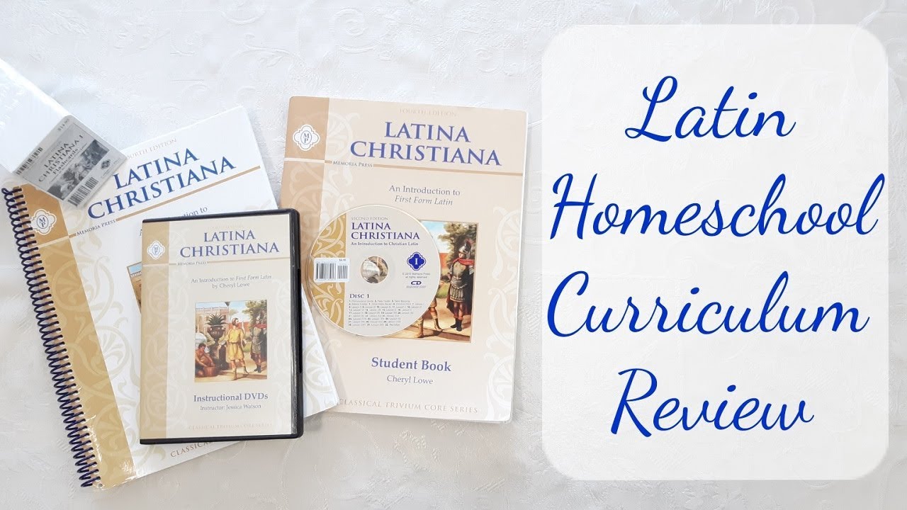 Latina Christiana Review & Flip Through ~ Homeschool Latin Curriculum ~ My Quaint Cottqage
