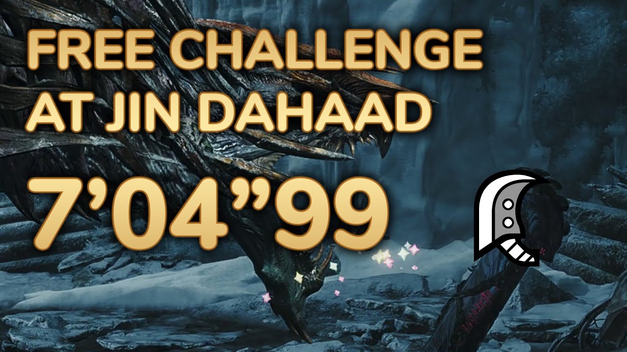 [MH Wilds] Free Challenge Arch-tempered Jin Dahaad 7'04