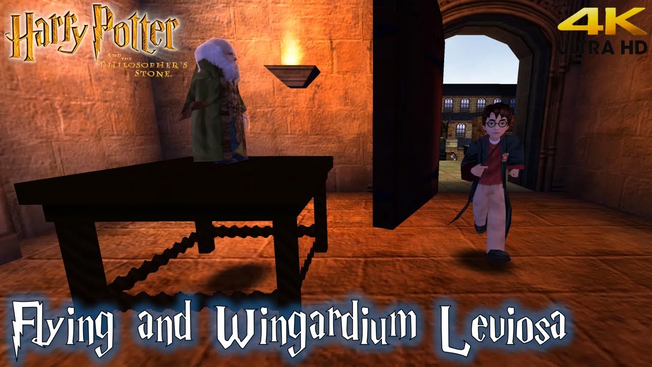 Harry Potter And The Philosopher's Stone PC Movement Mod 'Flying/Wingardium Leviosa Challenge' (4K)