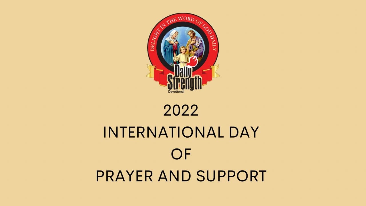2022 International Day of Prayer and Support
