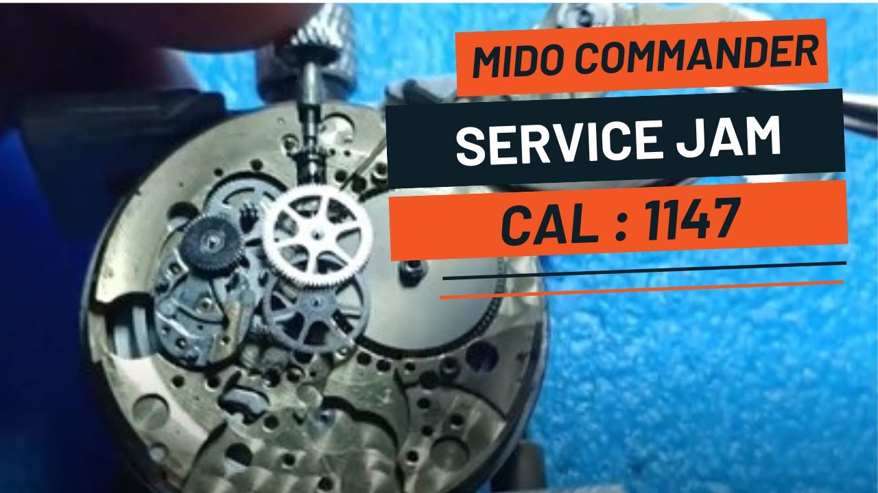 MIDO Commander Date Day Cal : 1147 | Repair