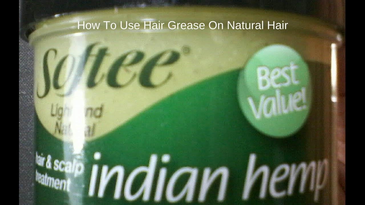 How To Use Hair Grease On Natural Hair