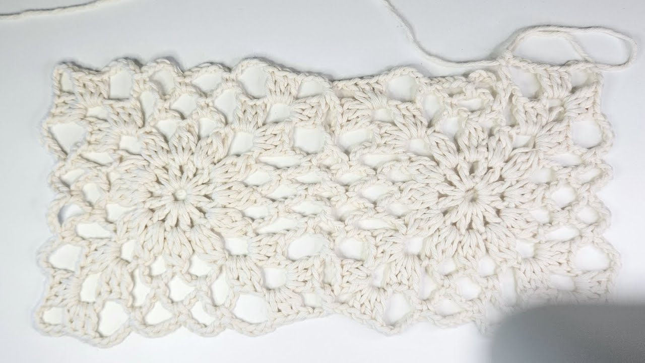 Lace granny square No.001 