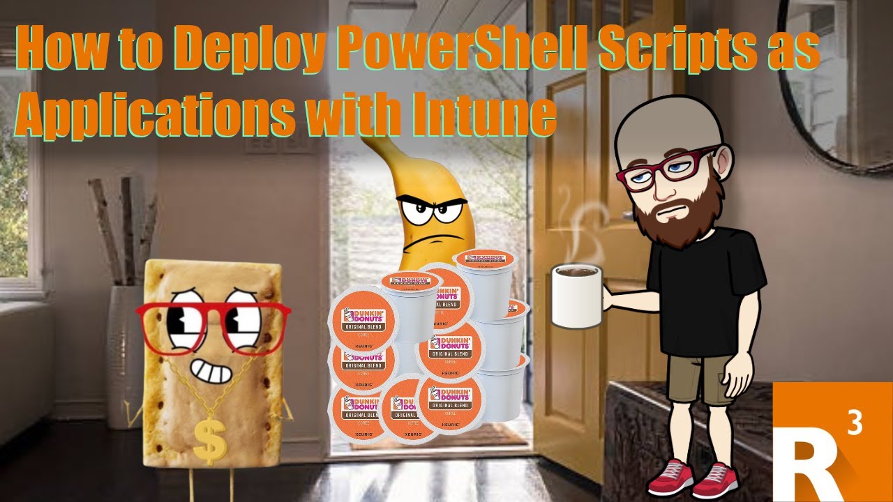 Как развернуть скрипты PowerShell как приложения с помощью Intune