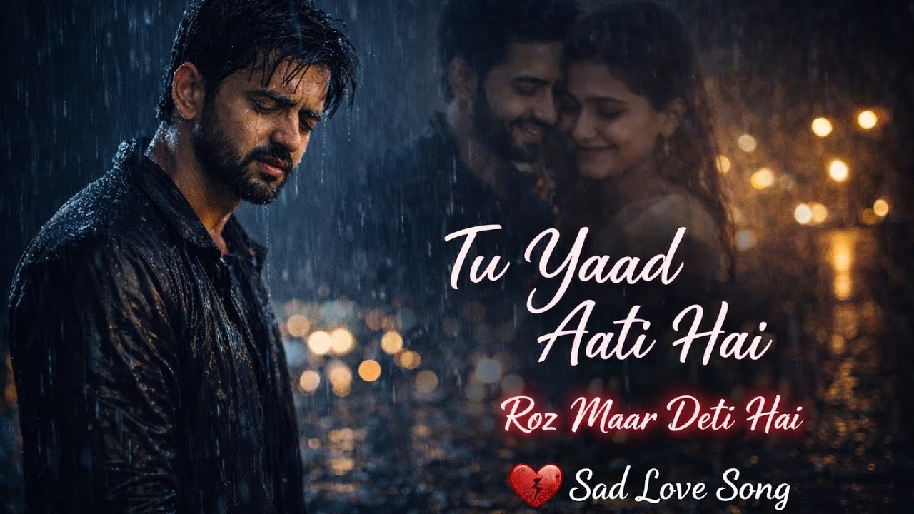Tu Yaad Aati Hai,Roz Maar Deti Hai 💔 Heart Touching Sad Love Song 💔 Bollywood Breakup Song 💔