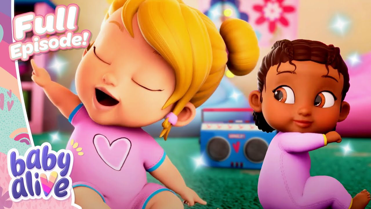 The Babies have a Dance Party! 🪩🌈 Baby Alive Official 🩷 Family Kids Cartoons