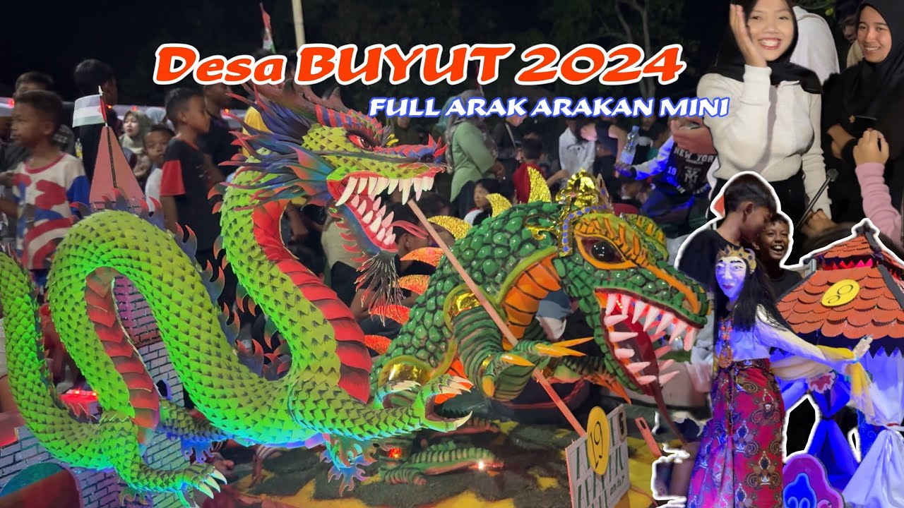 FULL Arak Arakan Mini Desa BUYUT 2024 | Gunungjati Cirebon