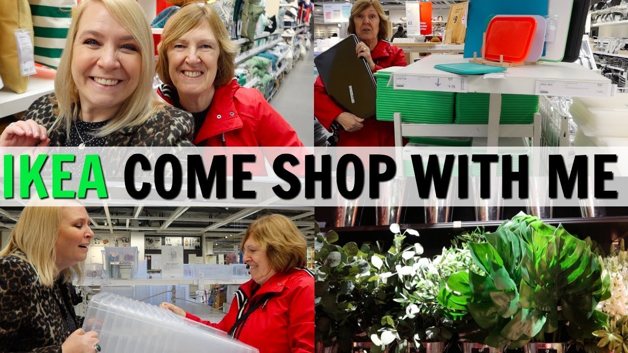 IKEA COME SHOP WITH ME & HAUL WITH MY MUM!