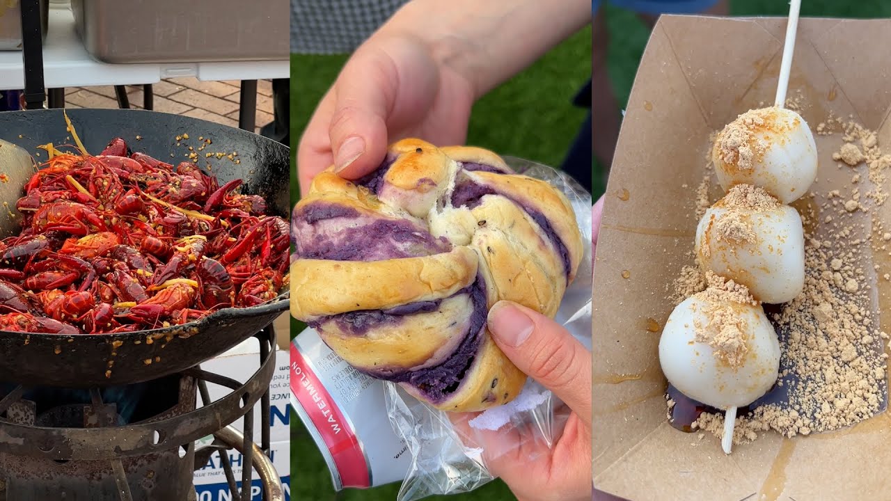 Everything I ate at an Asian Night Market