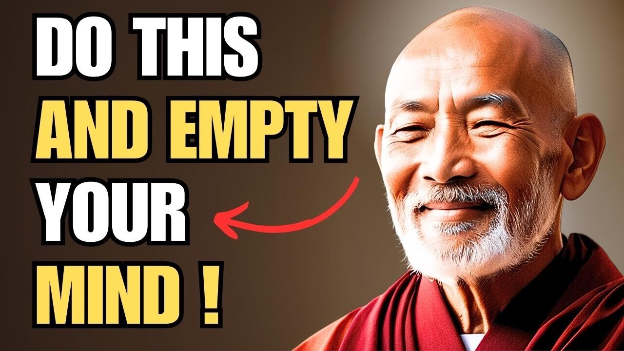 How to Empty Your Mind  | A Powerful Zen Lesson For Your Life