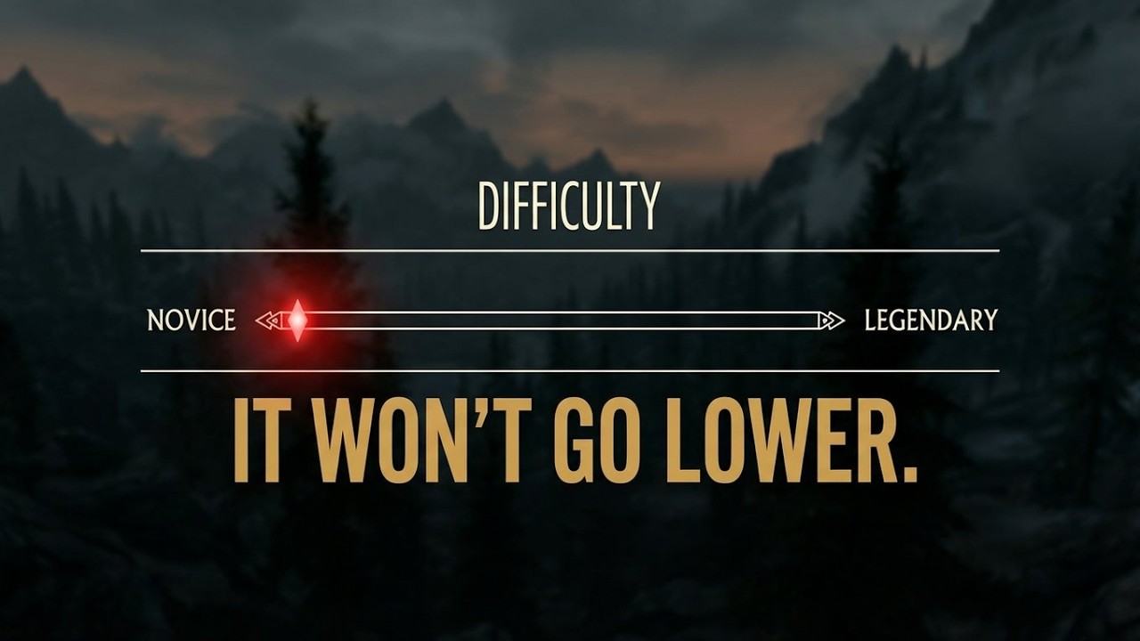 Skyrim's Difficulty Taught Me Something I Didn't Expect