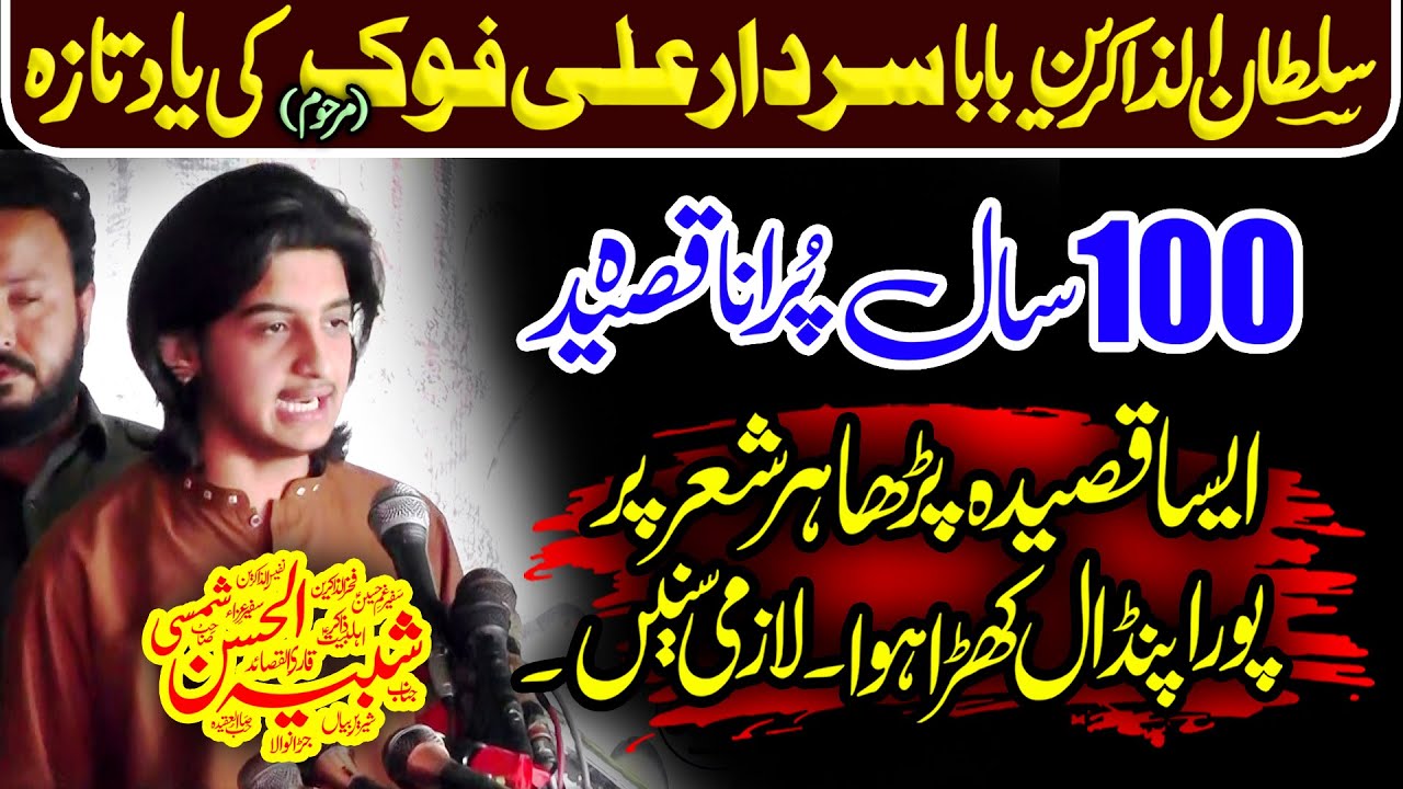 Zakir Shabih ul Hassan Shamsi Majlis 19 Ramzan 2025 Saday Wala Shorkot Jhang